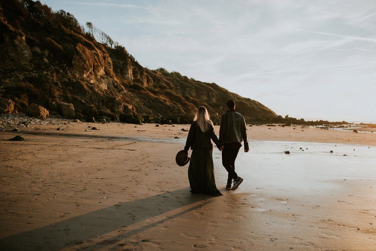 engagement session plage beach