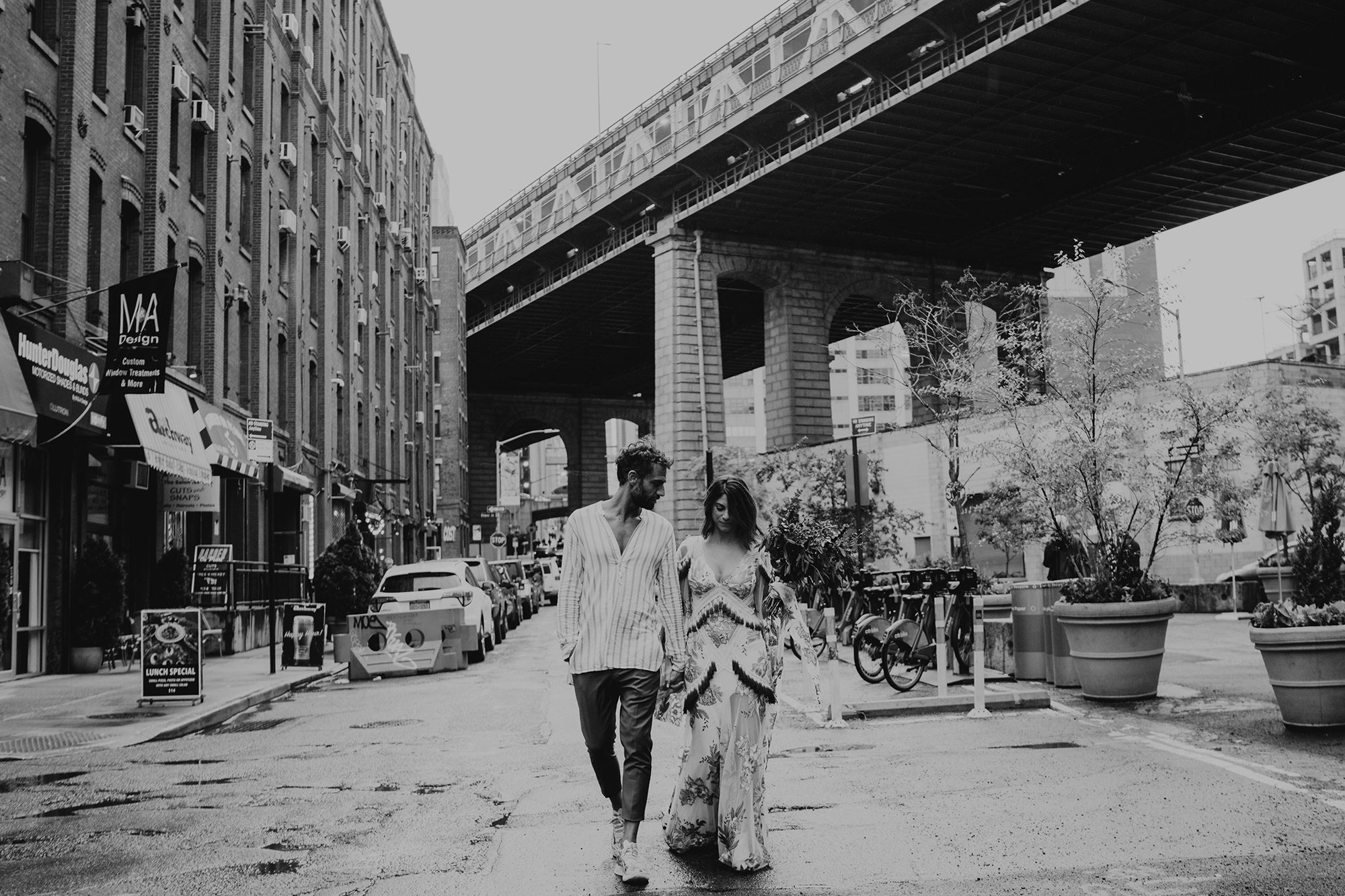 new-york wedding, dumbo, mariage