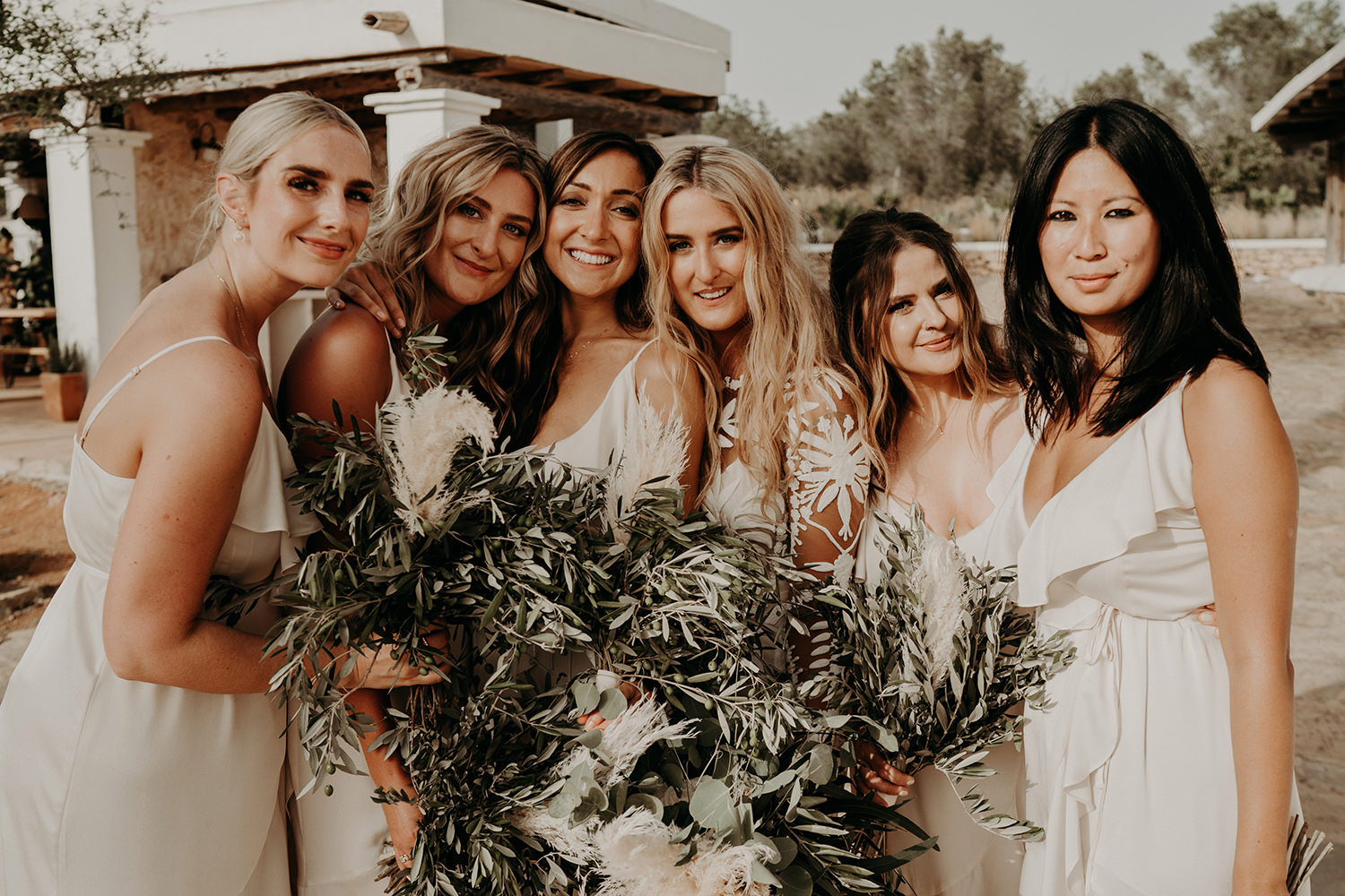 Ibiza wedding mariage bridesmaids