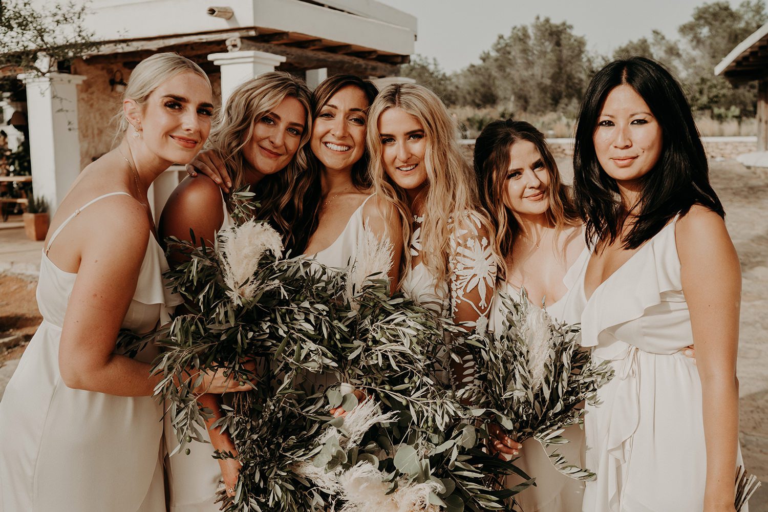 Ibiza wedding mariage bridesmaids