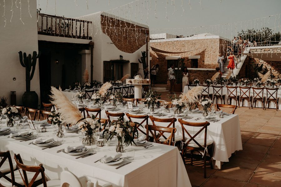Ibiza wedding mariage table decor