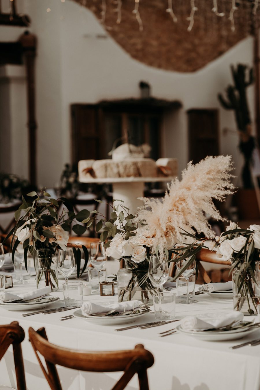 Ibiza wedding mariage dinner decor
