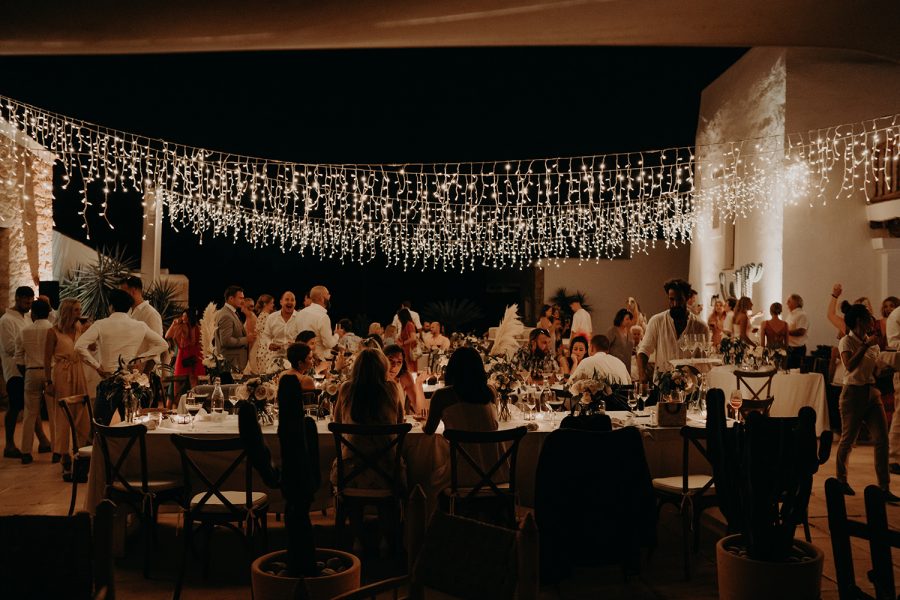 Ibiza wedding mariage outdoor reception