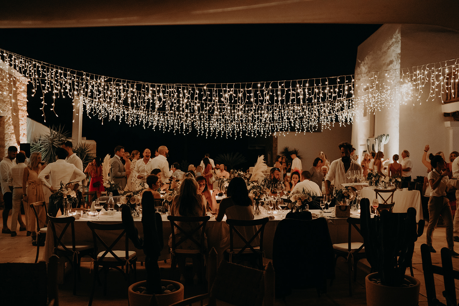 Ibiza wedding mariage outdoor reception
