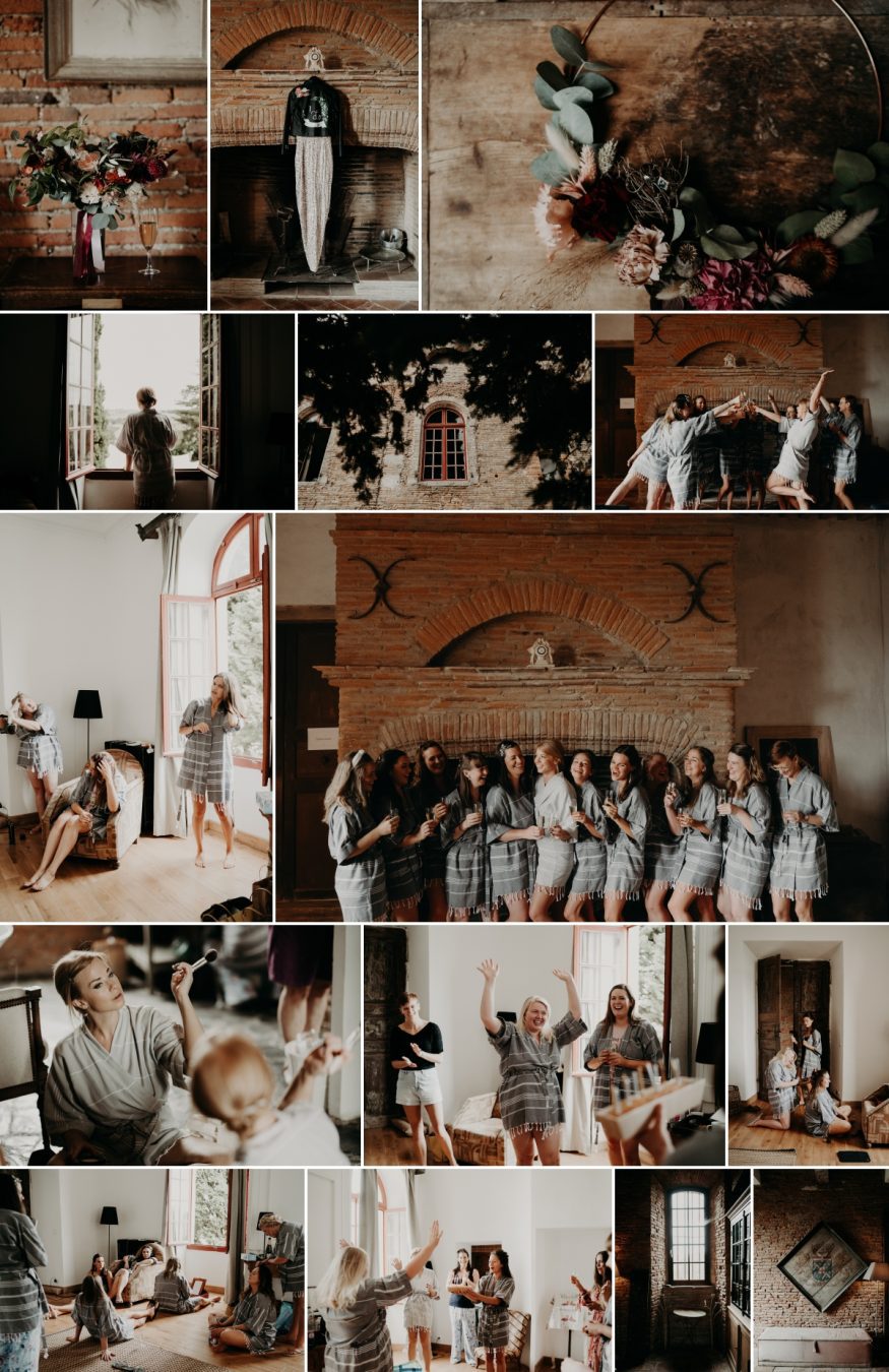 mariage wedding Fajac Toulouse bridesmaids