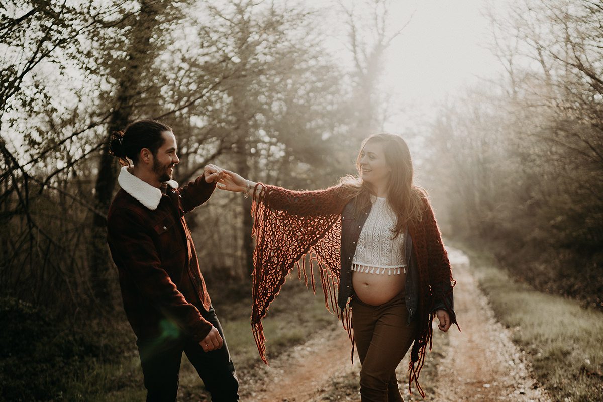 maternity couple session