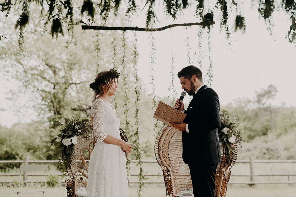 ceremony wedding loire France