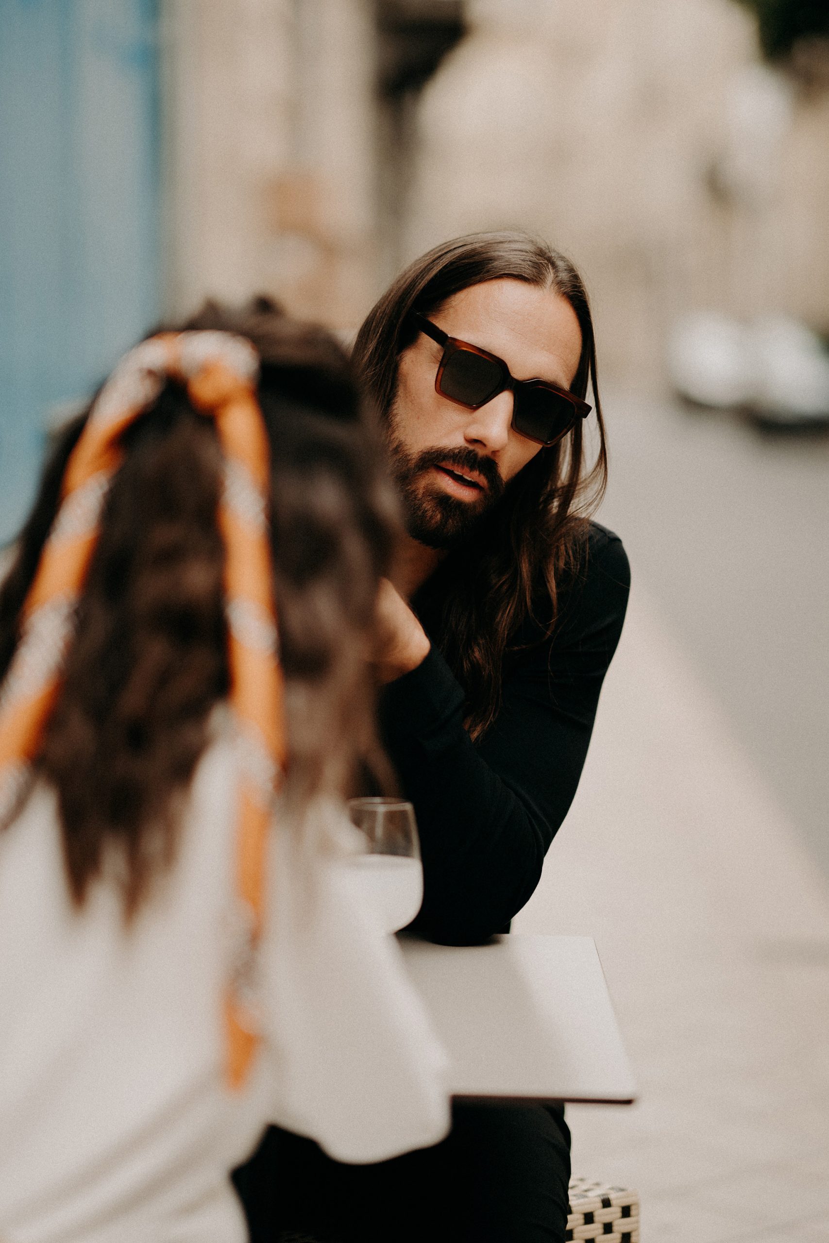 retro style elopement 70s