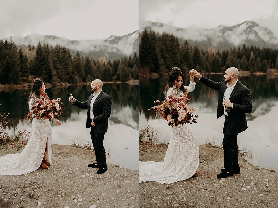 Seattle Elopement Snoqualmie PNW