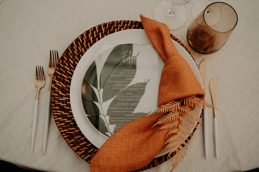 sydney boho elegant wedding. dinner table decor