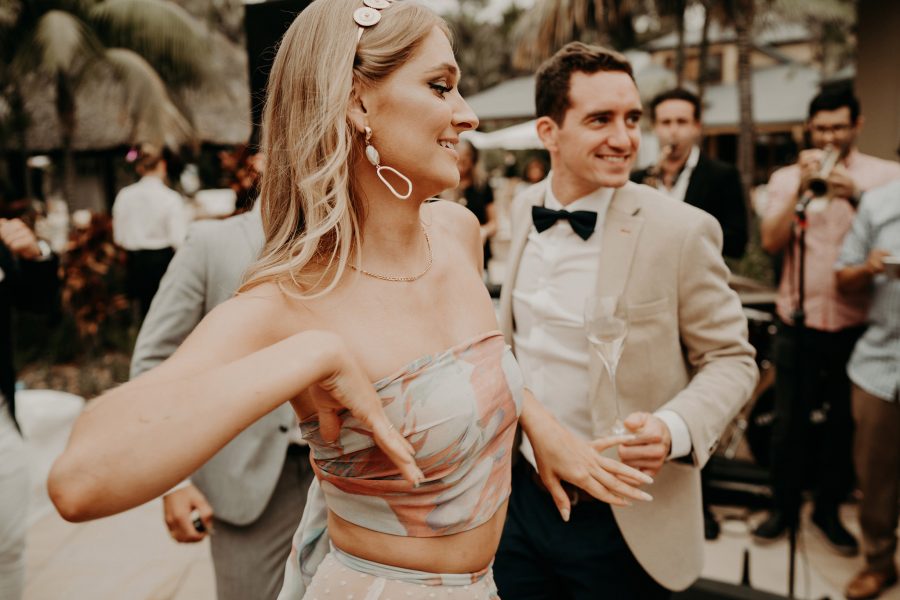sydney boho elegant wedding. dancefloor party