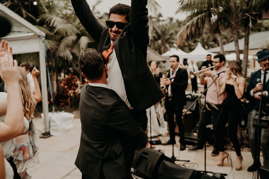 sydney boho elegant wedding. dancefloor party