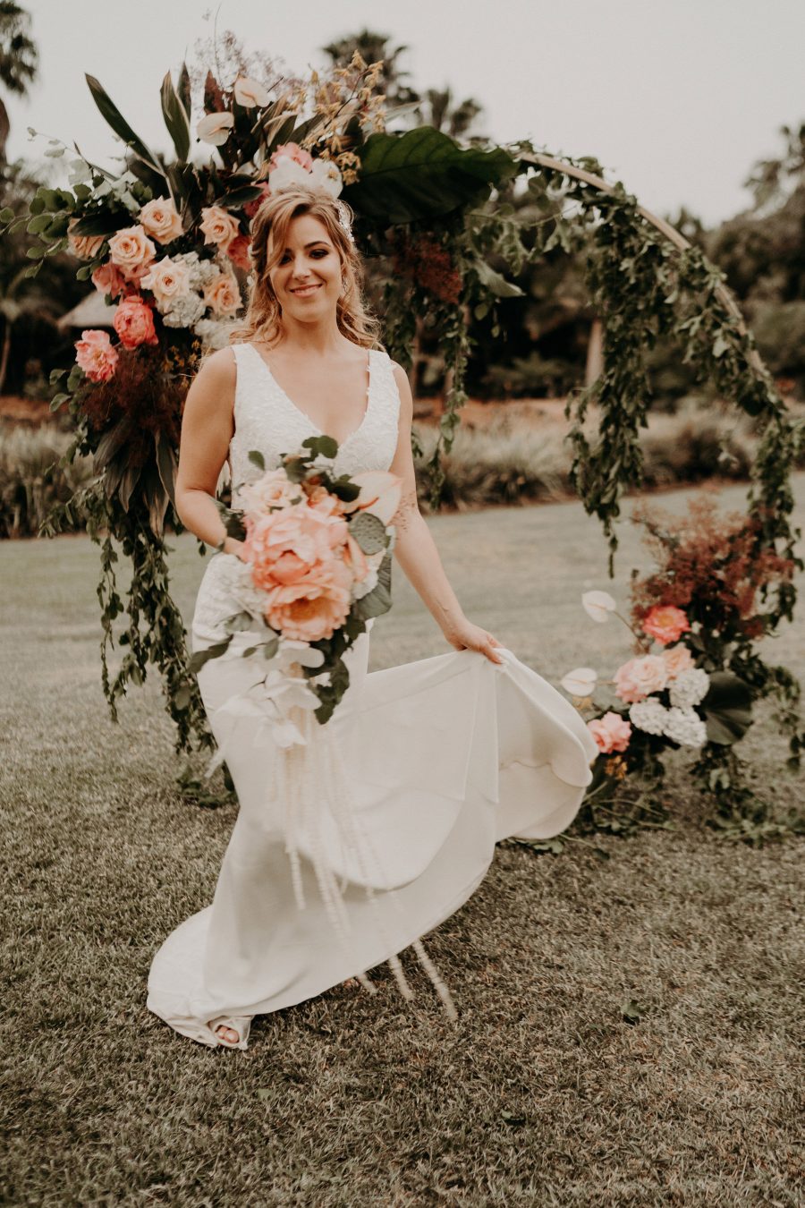sydney boho elegant wedding. bridal portrait