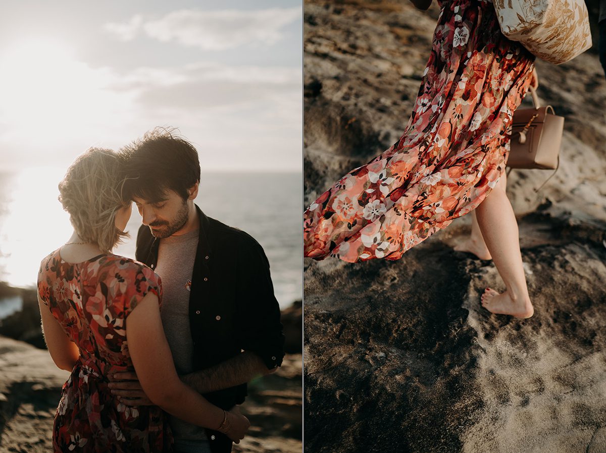 couple engagement session, pays basque
