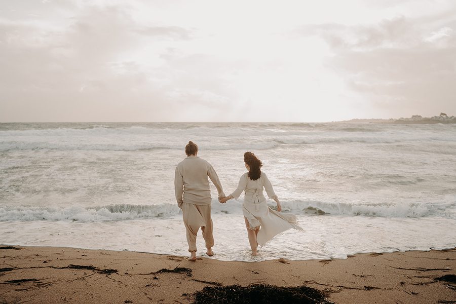 cérémonie mariage plage Bretagne