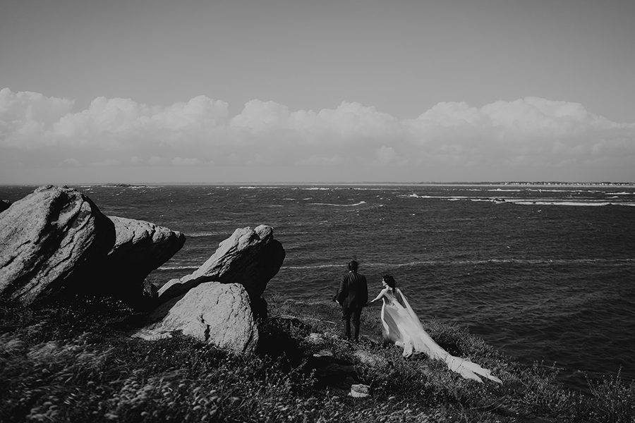 cérémonie mariage plage Bretagne